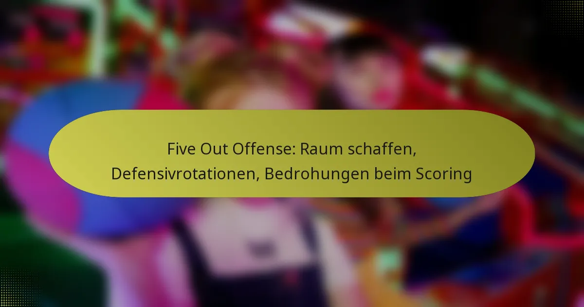 Five Out Offense: Raum schaffen, Defensivrotationen, Bedrohungen beim Scoring